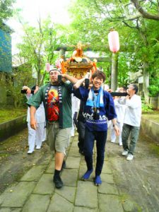 Portable-Shrine-with-Takeuchi on The Cognitive Liberation Front